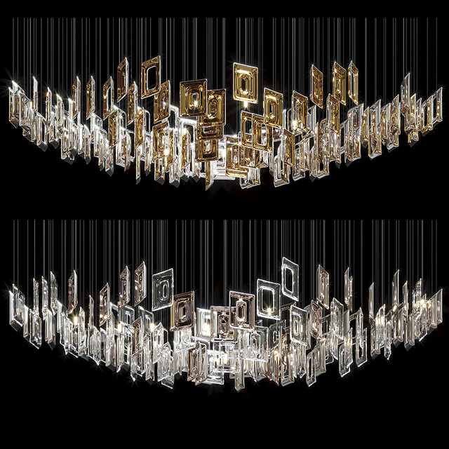 Chandelier Light Vargov - Geometric — Descargar