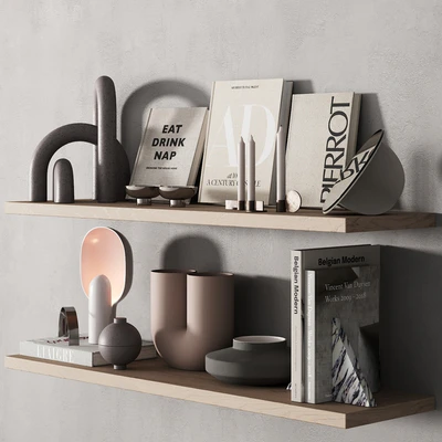 217 decor on shelves 02 neutral scandi accessories 00 — Вид 7