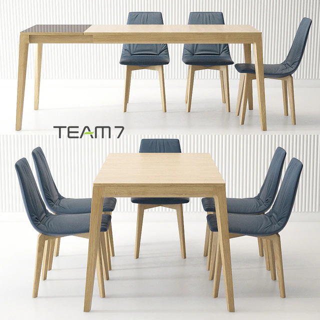 Dining group TEAM 7 Mylon &amp; Lui — Descargar