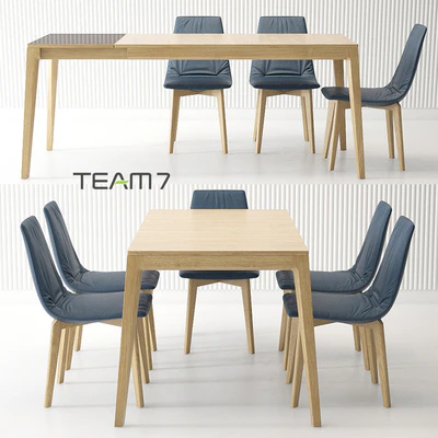 Dining group TEAM 7 Mylon &amp; Lui — Ver 1