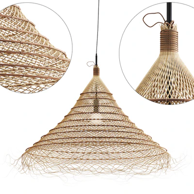 Rattan pendant lights 201 — Вид 1