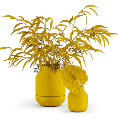 Eucalyptus&Anthurium in Muuto's vases — Вид 2