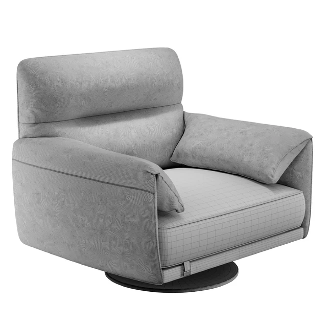 Modern Tampa Swivel Armchair — Скачать