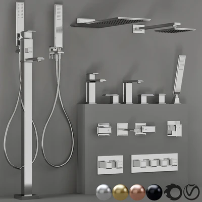 Gessi Fascino bathroom faucet set — Вид 1