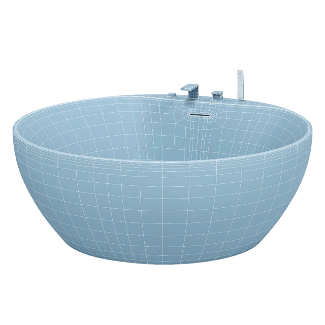 Acrylic bathtub ABBER AB9280 — Download