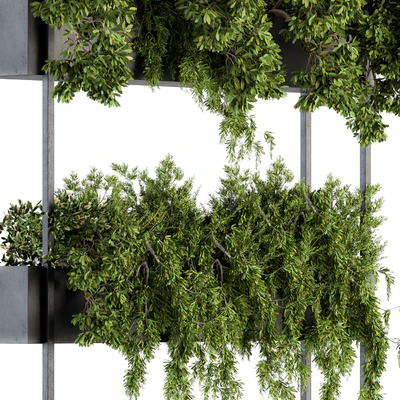 indoor Plant Set 215 -Plant Box Stand — Ver 7