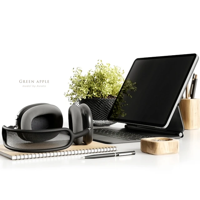 Workspace green apple — Descargar