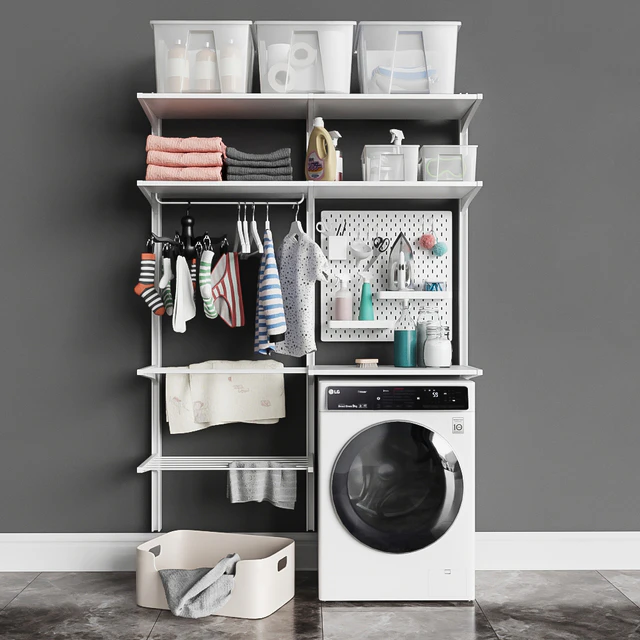 IKEA wall-mounted module ikea BOAXEL БОАКСЕЛЬ 12 / washing machine — Descargar