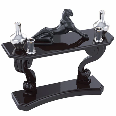 Ralph Lauren mayfair scroll console Eichholtz Cheetah — Ver 3