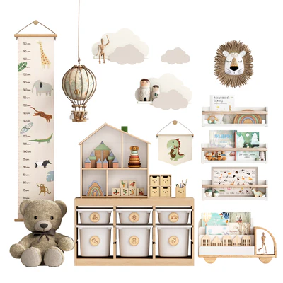 Toys, decor and furniture for the children's room 13 — Ver 1