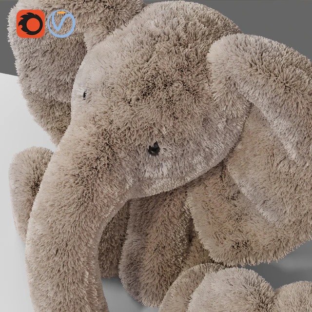 Baby Elephant Plush Toy for Kid — Descargar