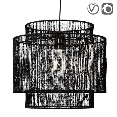 Natural hemp lamp, Yaku — Ver 1