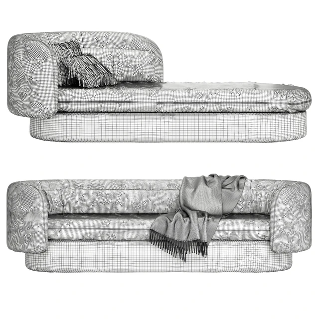 Group Philippe Malouin for SCP Chaise Lounge and Sofa — Descargar