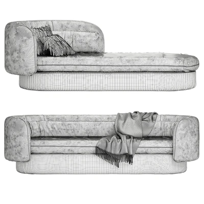 Group Philippe Malouin for SCP Chaise Lounge and Sofa — Ver 5