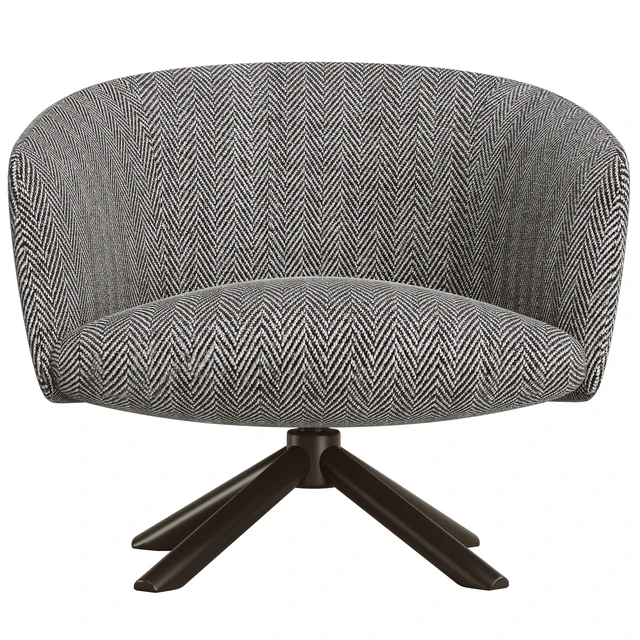 Gallotti & Radice Livre Swivel Armchair — Descargar