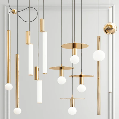 Four Hanging Lights 64 — Ver 1