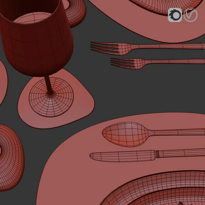 Сервировка стола / Table setting 32 — Вид 3