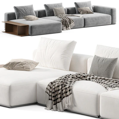 Poliform Westside Sectional Sofa — View 7