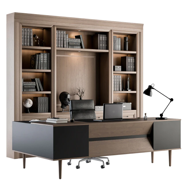 Office Furniture - Manager Set 20 — Скачать