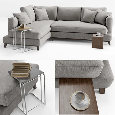 Etch&Bolts Griffith L-Shaped Sofa — Вид 1