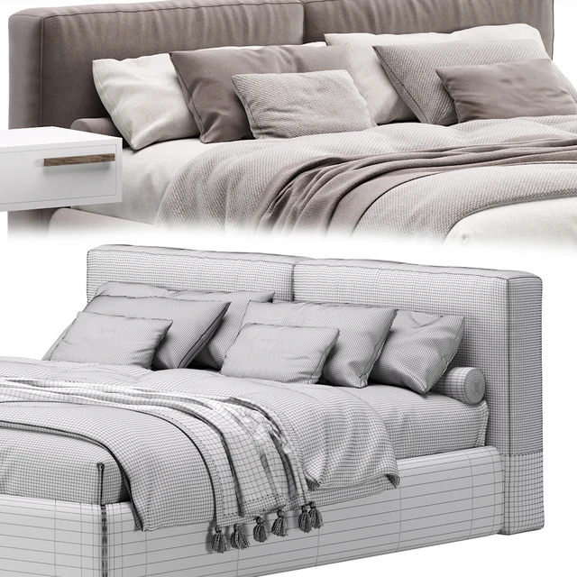 Bed Foster 180 by Divan.ru / Кровать Фостер — Скачать