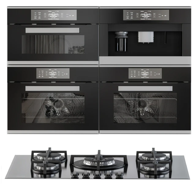 Kitchen Appliance Kit Black — Descargar