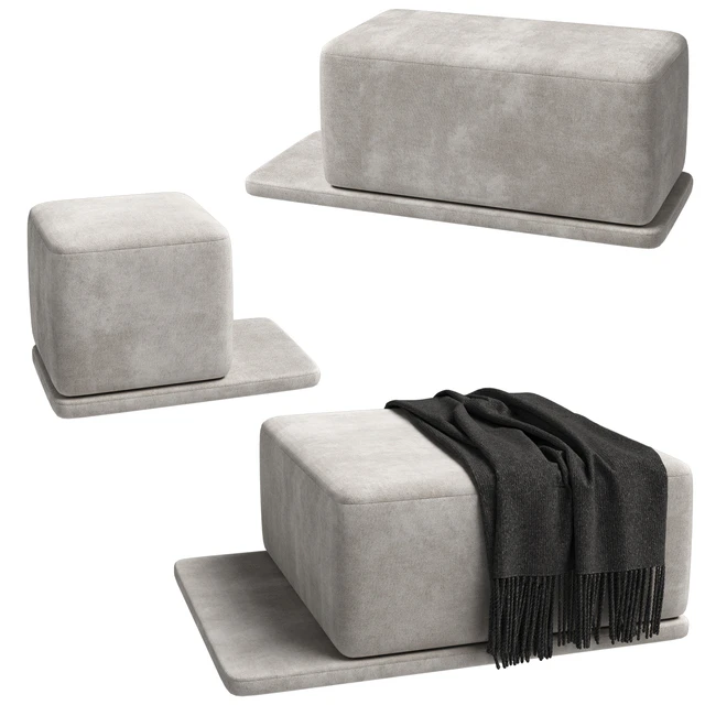 Set of poufs "Coast" — Descargar