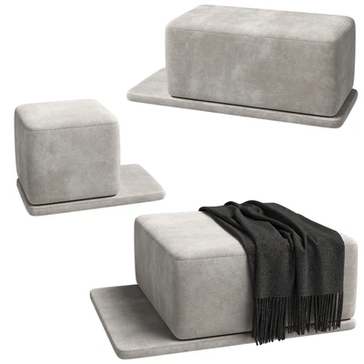 Set of poufs "Coast" — Ver 4