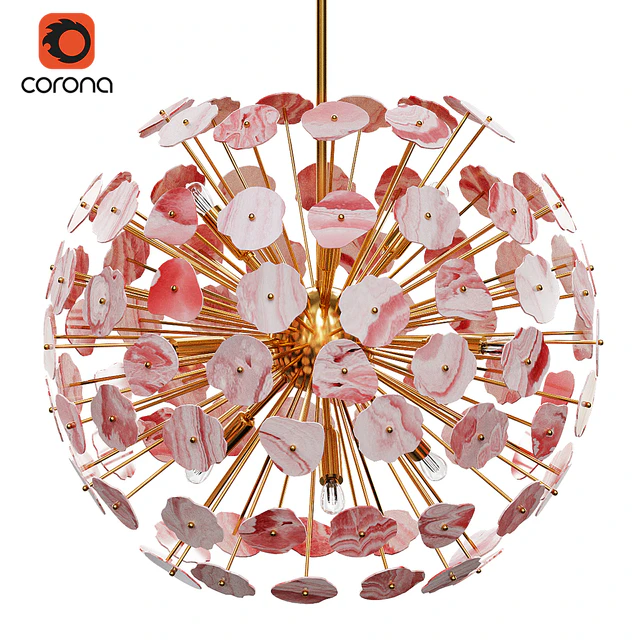 Modern Brass Sputnik Chandelier — Скачать