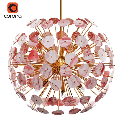 Modern Brass Sputnik Chandelier — Вид 1