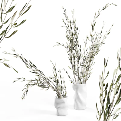 Collapse vase by Menu with branches — Ver 1