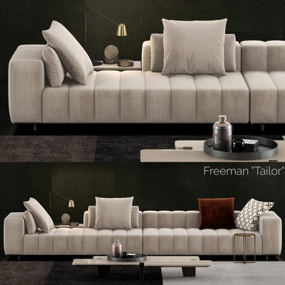 Minotti Freeman Tailor Sofa 1 — Вид 1