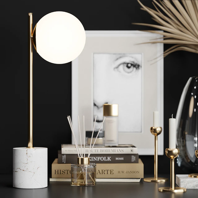 West Elm Decor Set with Dry Palm — Descargar