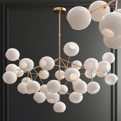 Illuminated Sculpture Chandelier — Descargar