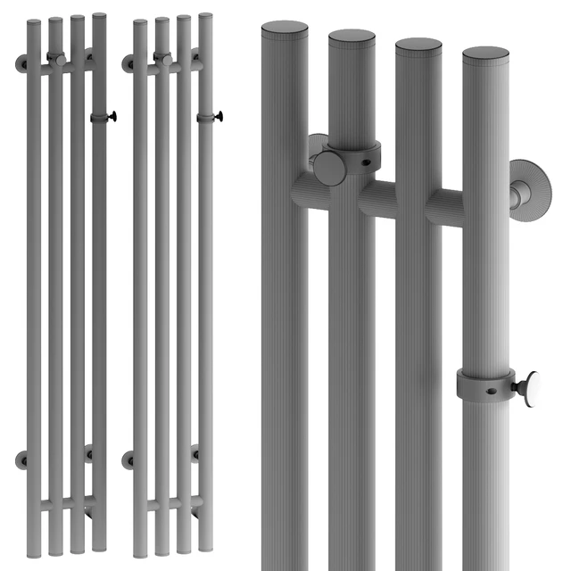 Heated towel rail EWRIKA Penelope V 120x15 — Descargar