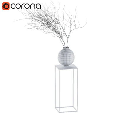 decorative dry plant — Ver 3
