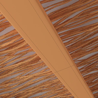 Branch dry old ceiling n1 / Потолок из сухих старых веток — Вид 5