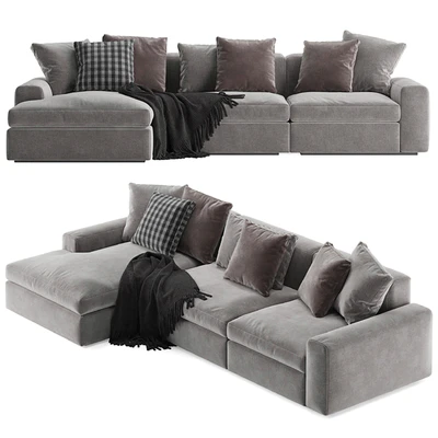 Poliform Dune corner sofa — Ver 7