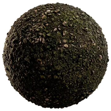 mossy rocky ground 008 — Download