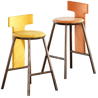 PINNA Lucidi Pevere bar stool — Descargar