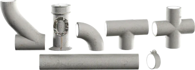 modular painted pipes kit 001 — Скачать
