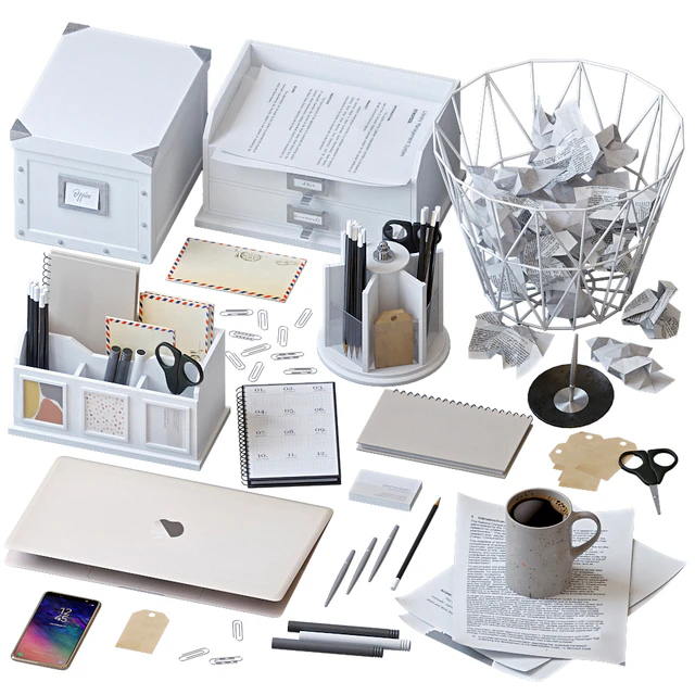Office Supplies Set — Descargar