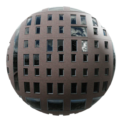 modern architectural brick facade texture warm grey — descargar