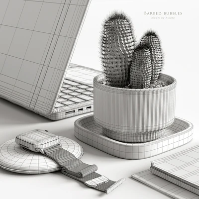 Barbed bubbles — Ver 6