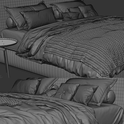 Minotti Powell Bed 121 — Ver 5