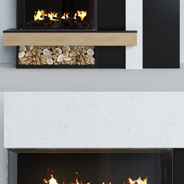 Modern fireplace 7 — Descargar
