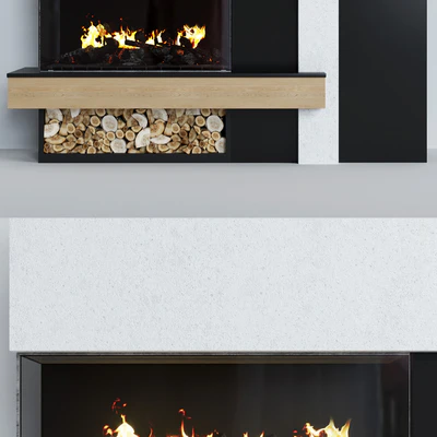 Modern fireplace 7 — Ver 3
