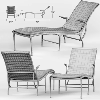 Sol y Luna Adjustable Chaise — Ver 2