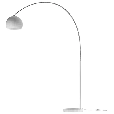 Black floor lamp Crescent — Ver 2