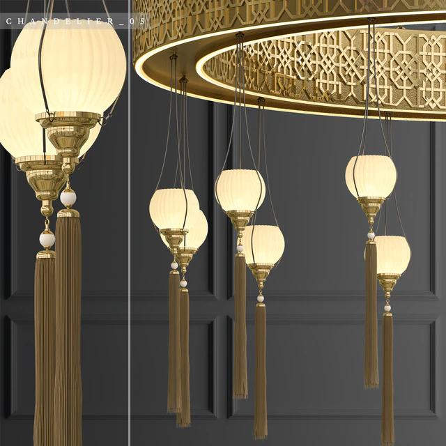 Islamic Chandelier 05 — Descargar